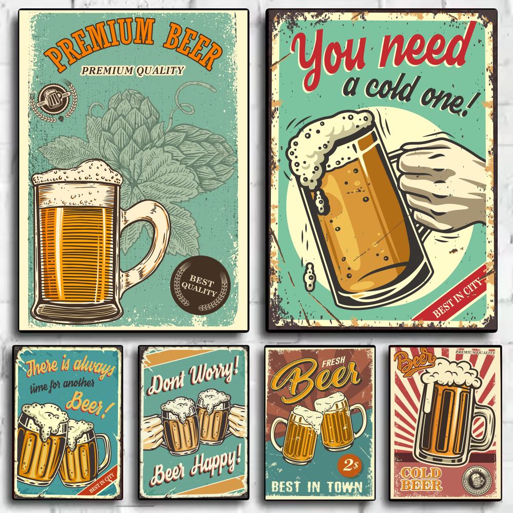 Beer Wine Retro Style Painting – обзор и цена Wine Beer Photo