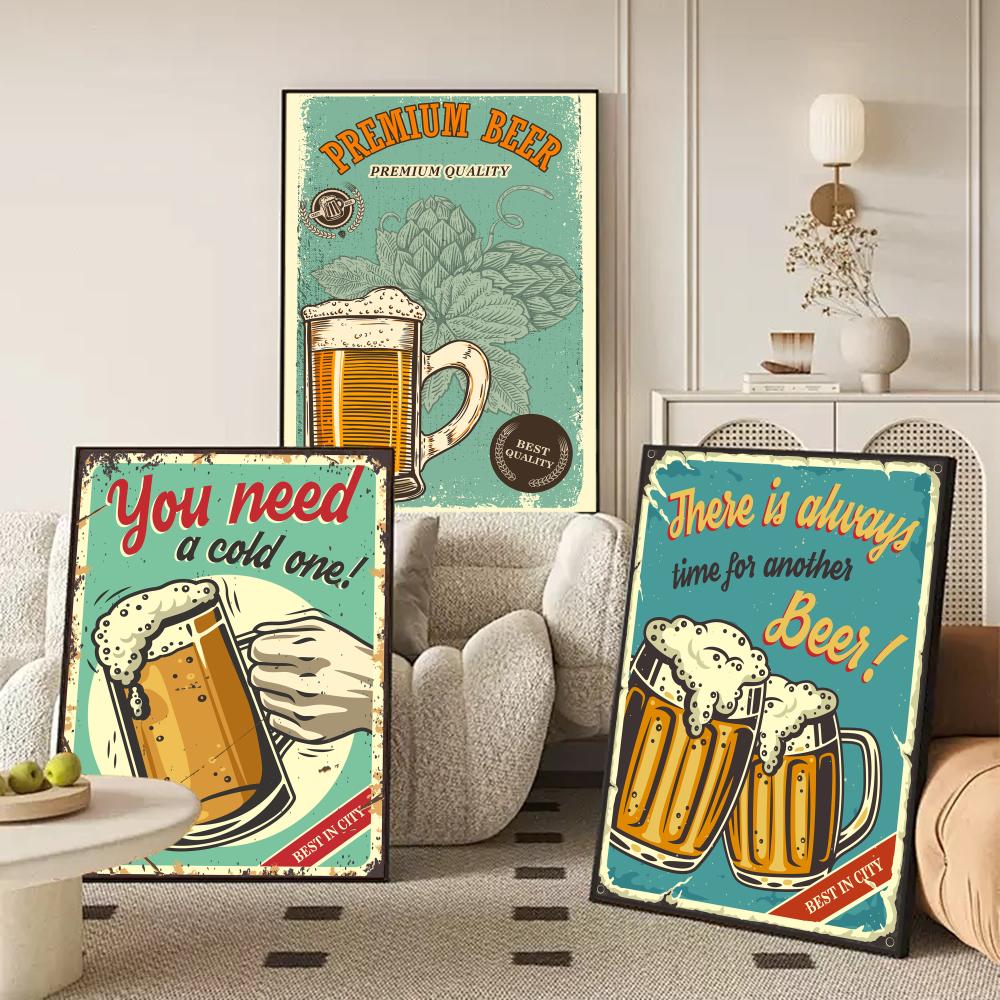 Beer Wine Retro Style Painting – обзор и цена Wine Beer Photo