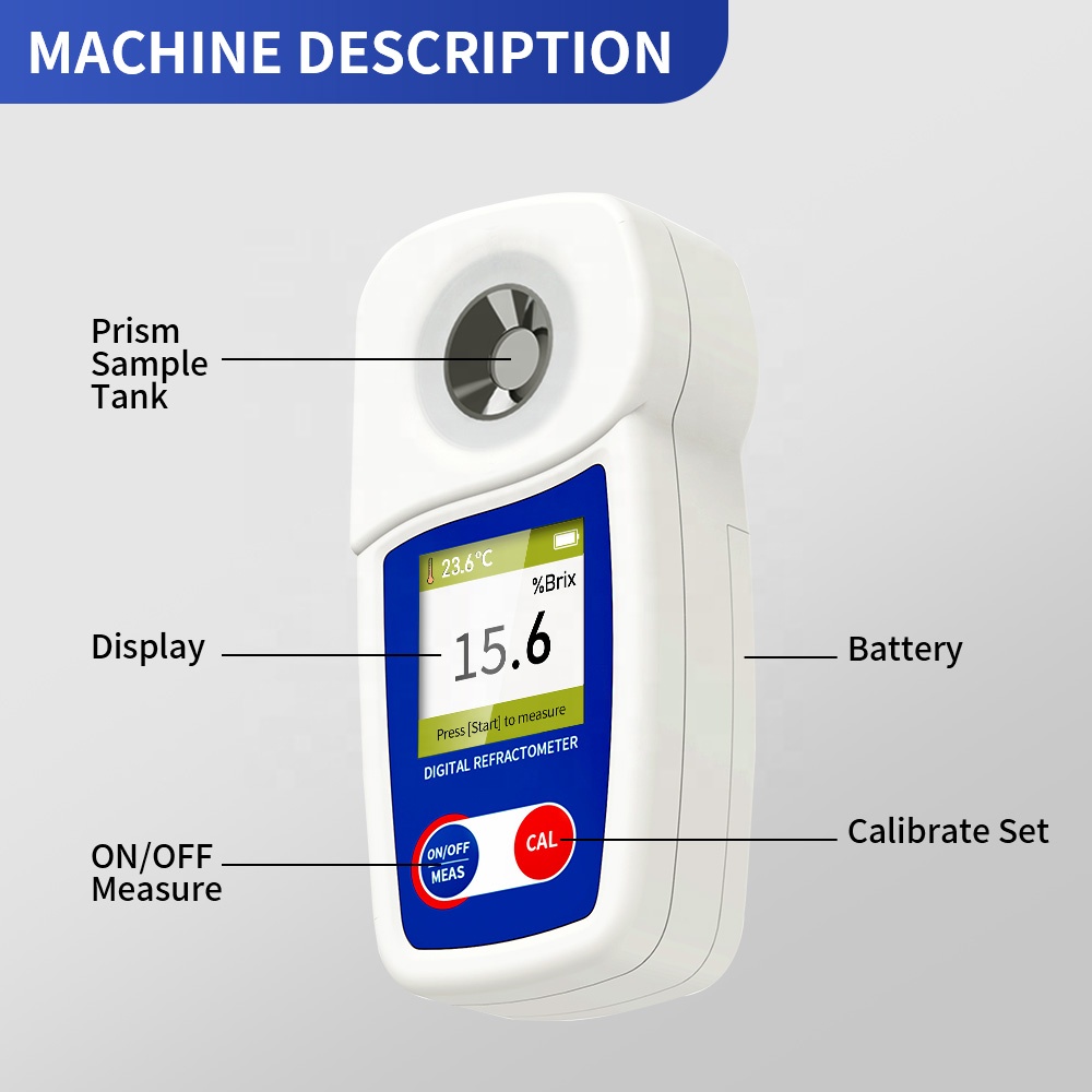 Digital Refractometer Sacchari – обзор и цена Wine Beers