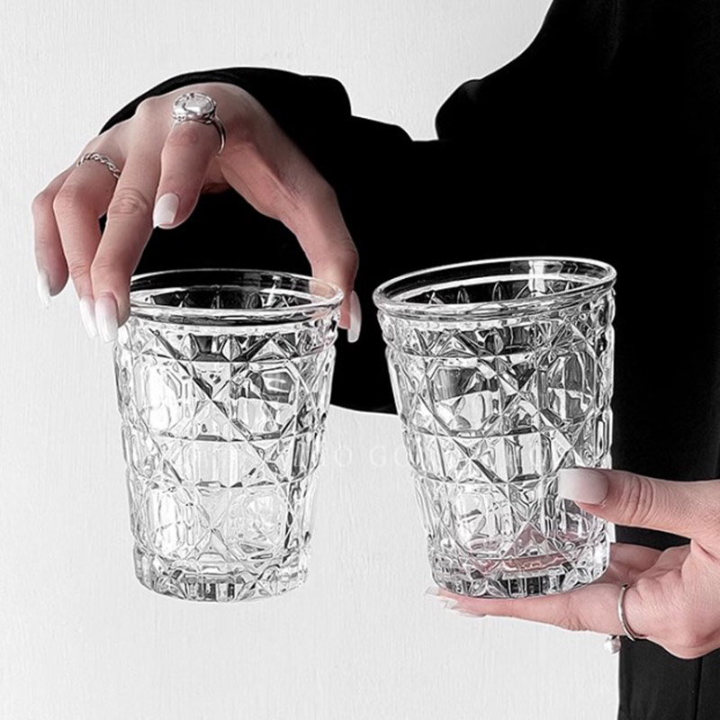 2pcs 310ml Vintage Diamond Pat – обзор и цена Wine Beer Drink