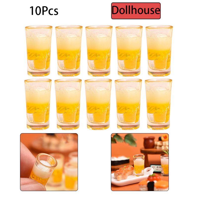 10pcs Miniature Toy Kitchen Be – обзор и цена Wine Beers