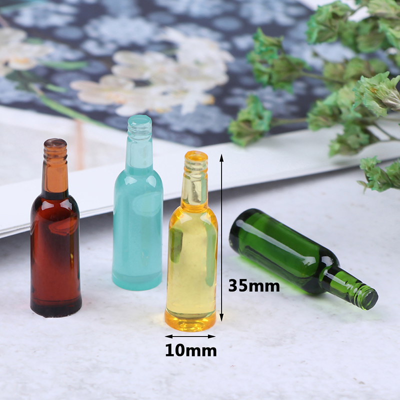 6pcs 1:12 Dollhouse Miniature  – обзор и цена Wine Beer Drink