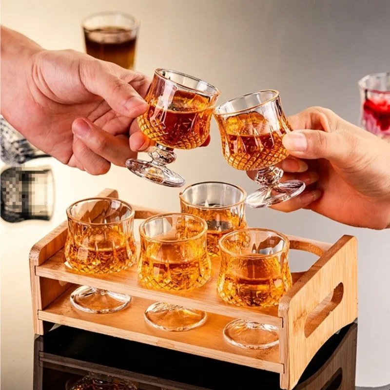6pcs Shot Glass Wine Set Baiji – обзор и цена Wine Glass Set Crystal