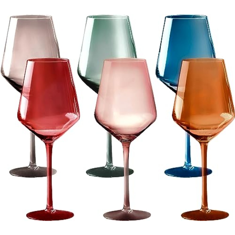 Colored Cordial Glasses Set of – обзор и цена Wine Glass Set Crystal