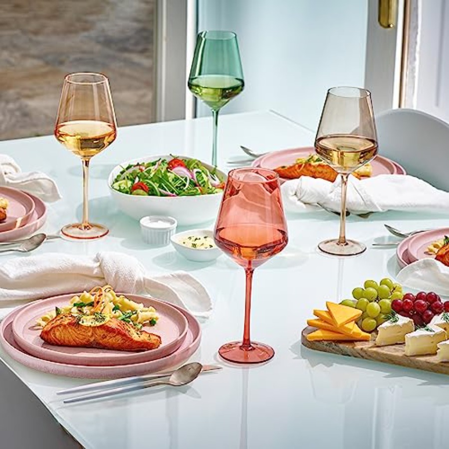 Colored Cordial Glasses Set of – обзор и цена Wine Glass Set Crystal