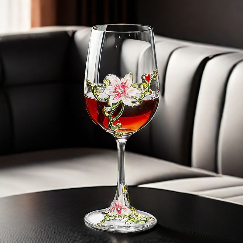 Enamel Crystal Vintage Goblet  – обзор и цена Wine Glass Set Crystal