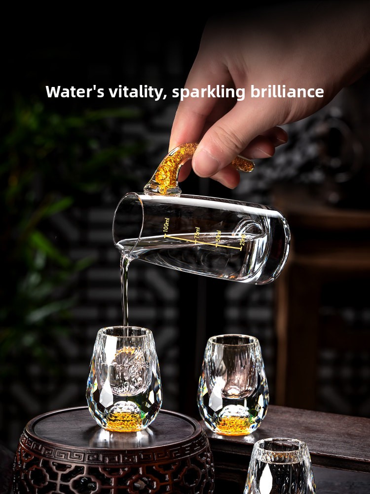 Creative Diamond Pattern Small – обзор и цена Wine Glass Set Crystal