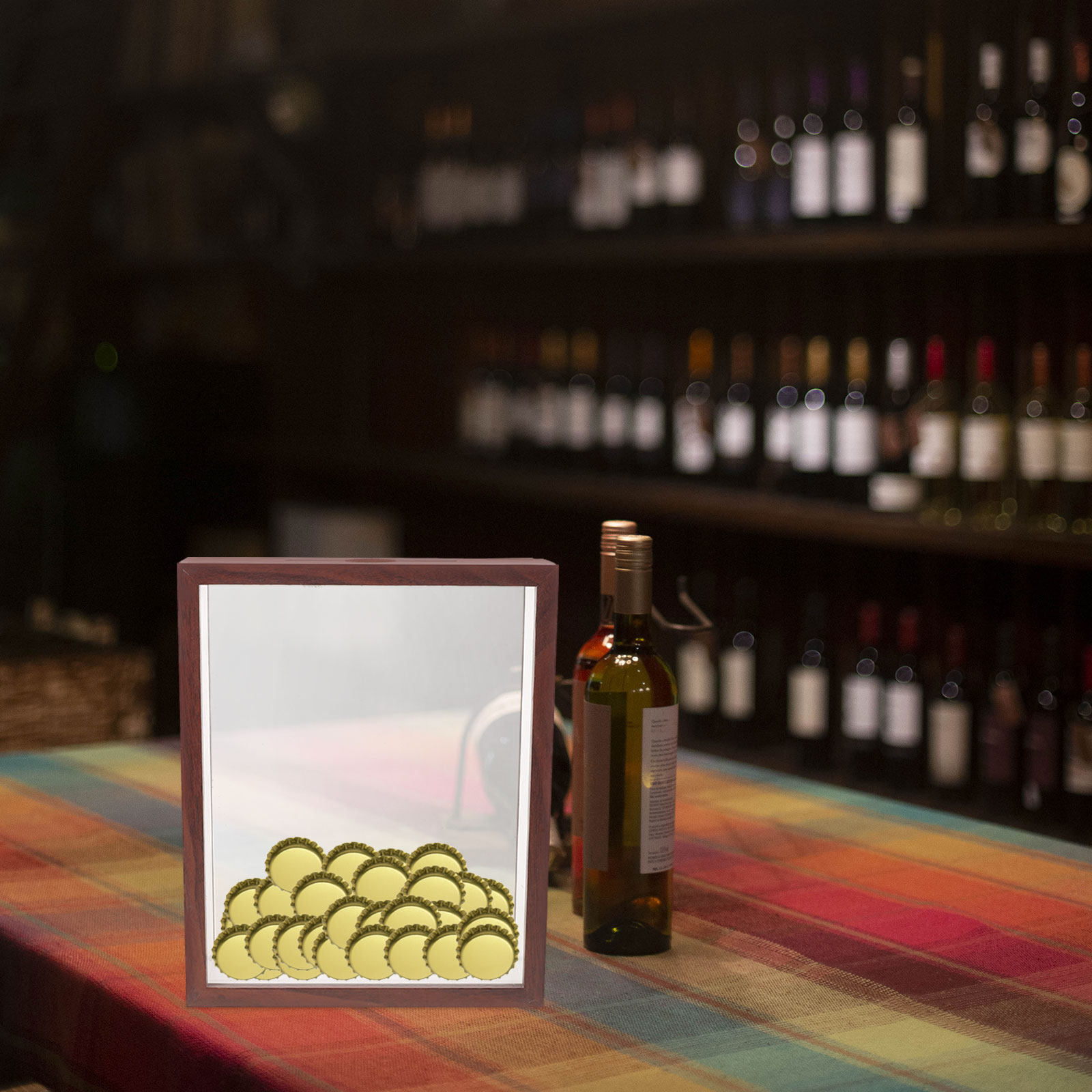 Beer Cap Shadow Box Slot Top L – обзор и цена Wine Beer Photo