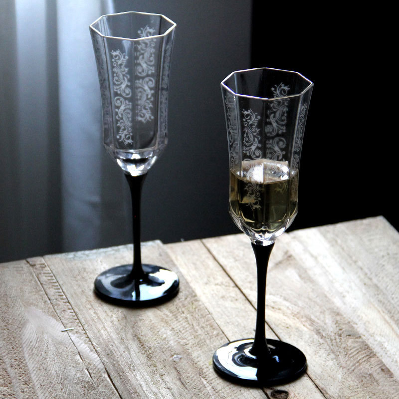French Vintage Champagne Glass – обзор и цена Wine Glass Set Crystal