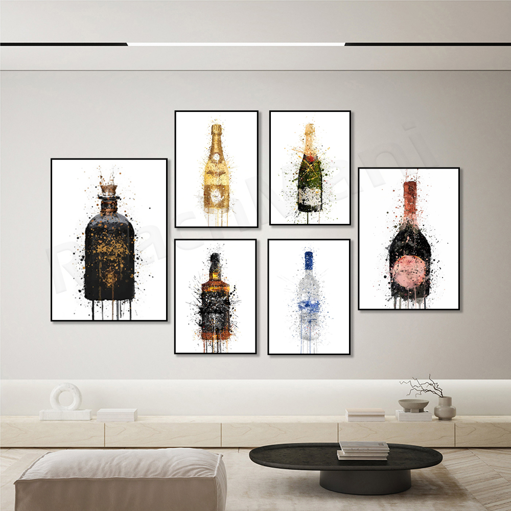 Champagne art poster, beer, gi – обзор и цена Beer Wine Gin