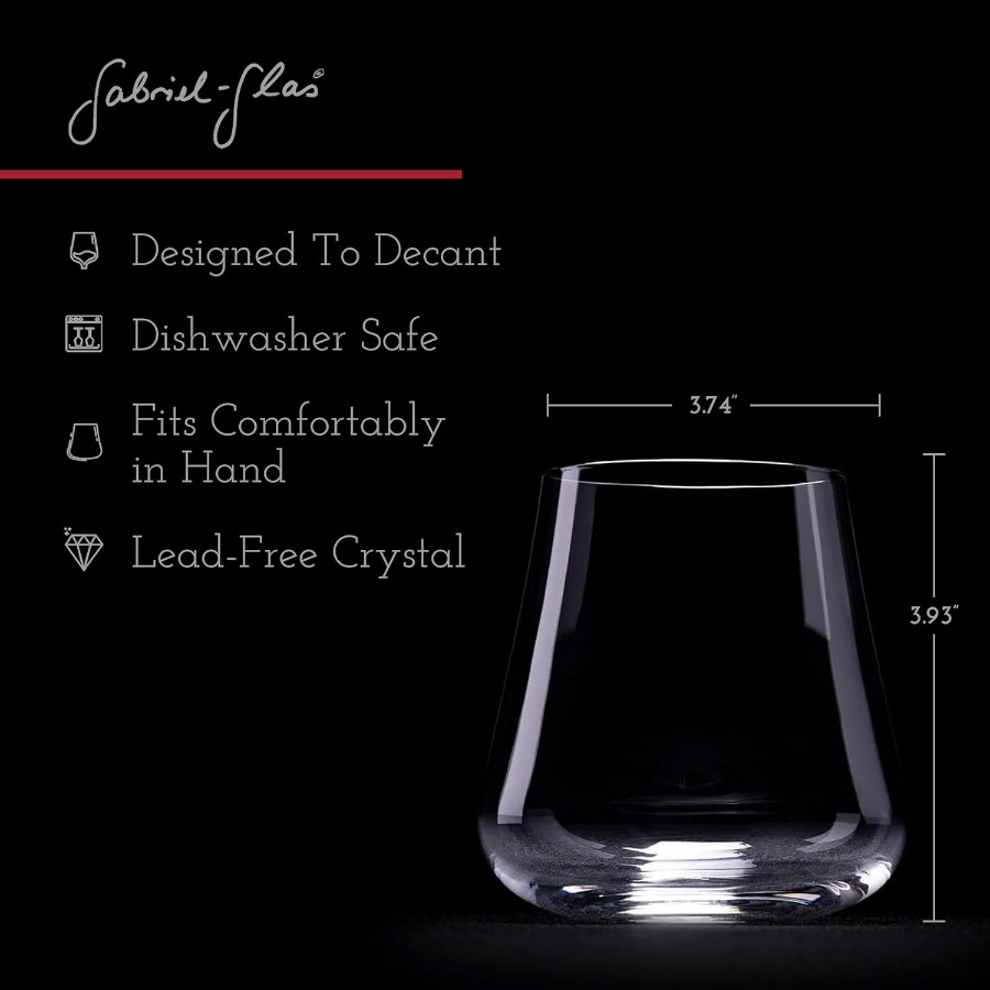 Stemless Crystal Wine Glasses  – обзор и цена Wine Glass Set Crystal