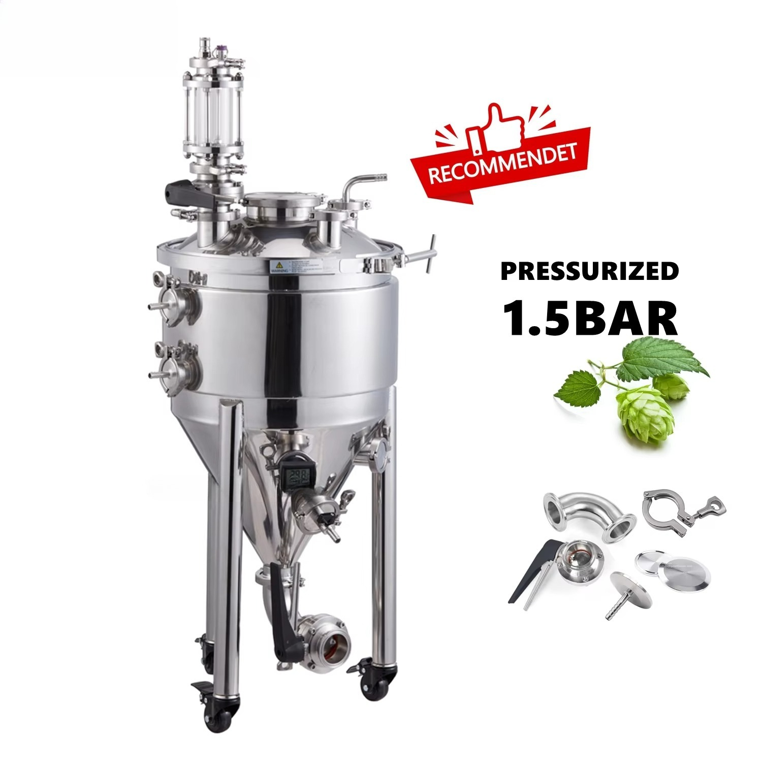 30L 55L 75L 105L Conical Ferme – обзор и цена Wine Beers