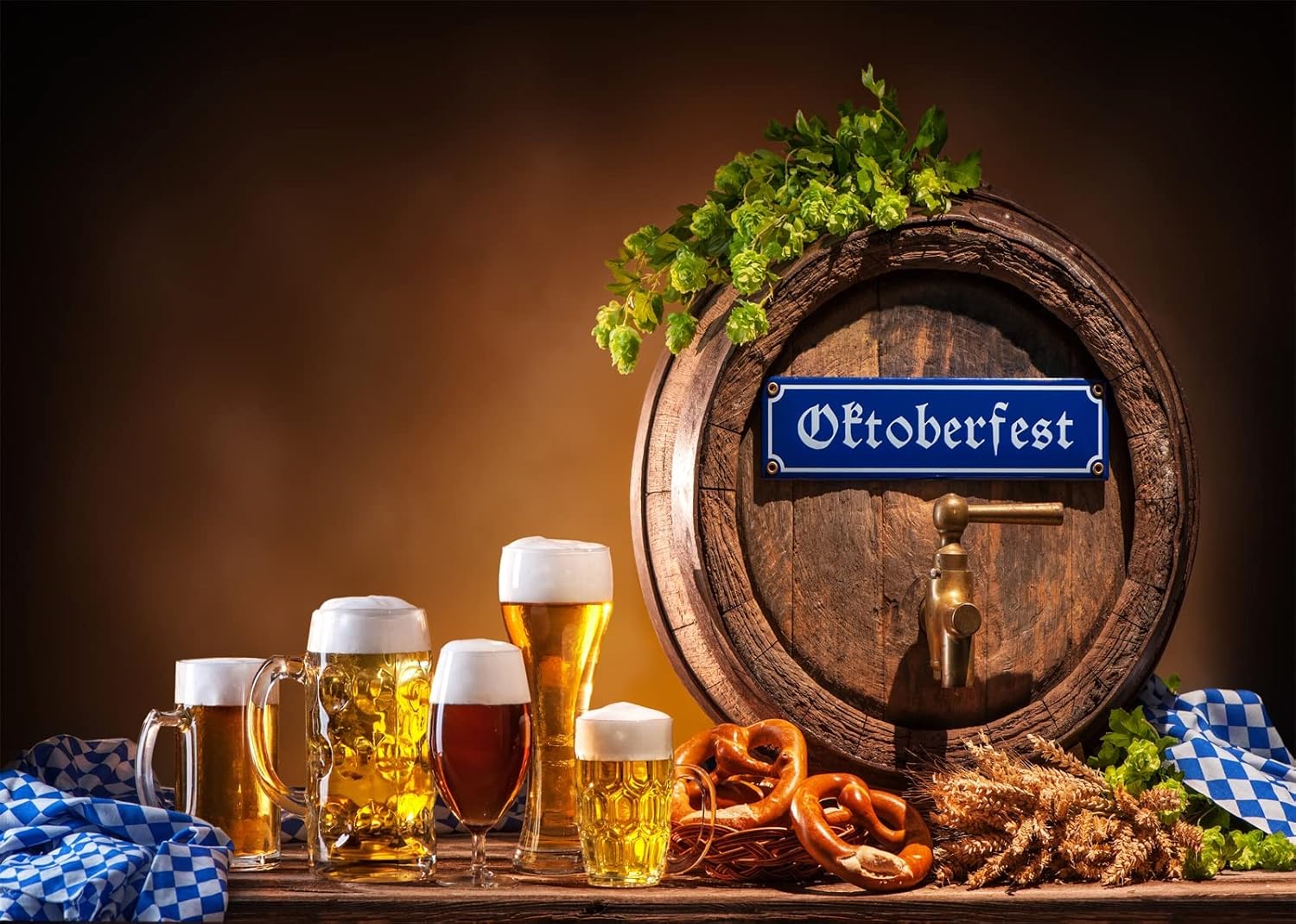 Oktoberfest Party Backdrop Ger – обзор и цена Wine Beer Photo