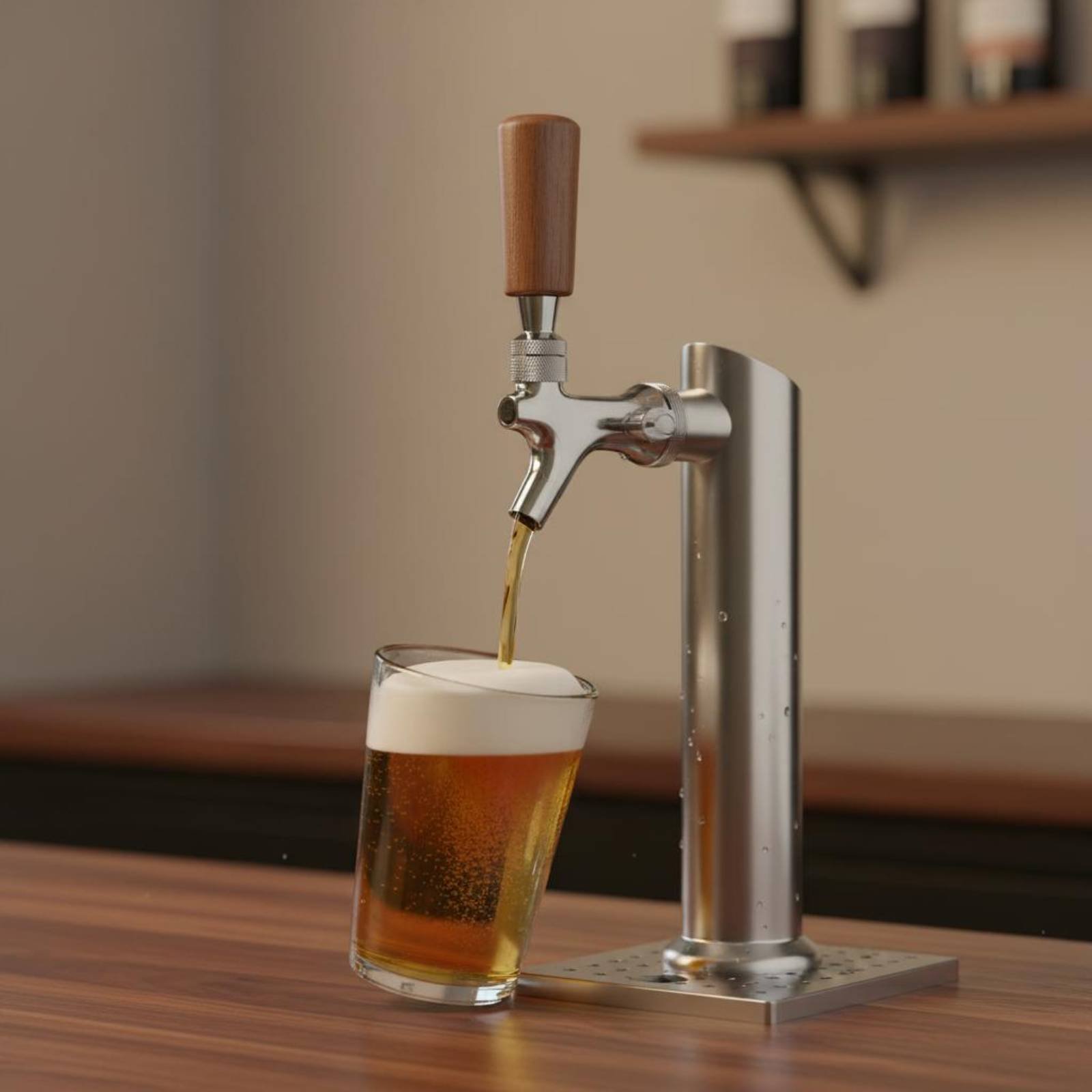 Short Wooden Beer Handle Solid – обзор и цена Wine Beers