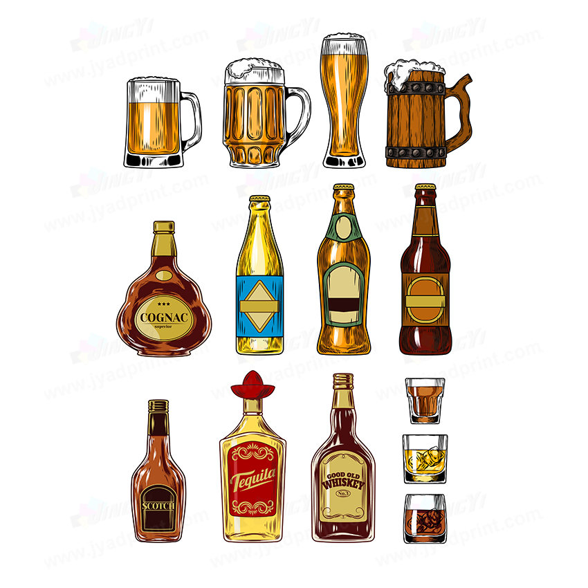 12pcs/lot, Customized Wine bot – обзор и цена Wine Beer Photo