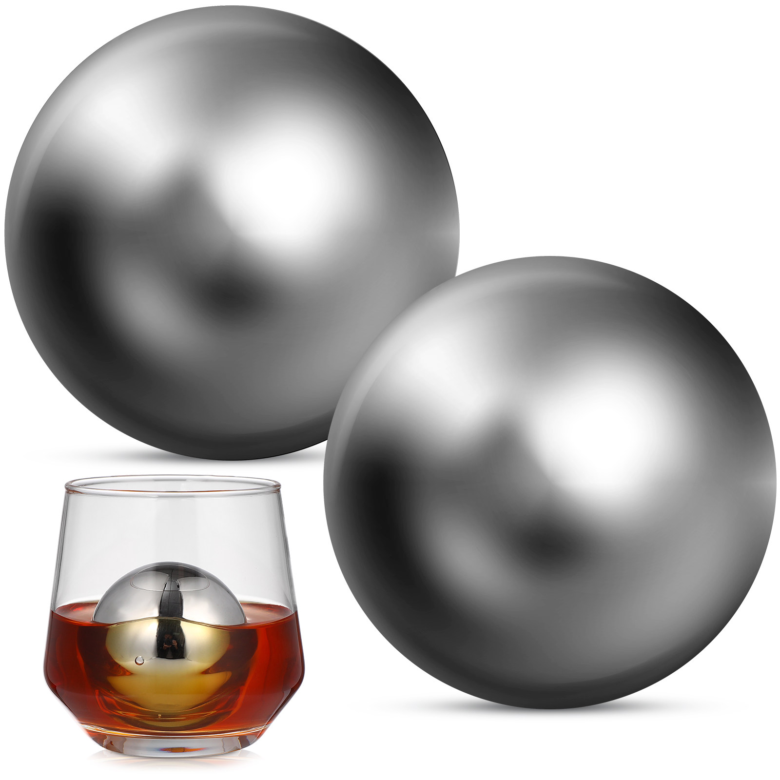 2Pcs Stainless Steel Whiskey S – обзор и цена Wine Beer Drink